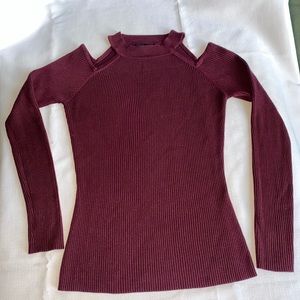 Burgundy Women’s Long Sleeved Top